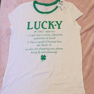 teens or kids st patrick's day shirt